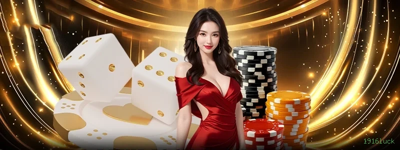 Cassino ao vivo da 1916luck com dealers reais